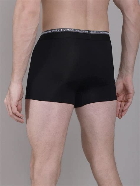 Cantabil Men Pack of 2 Black Brief