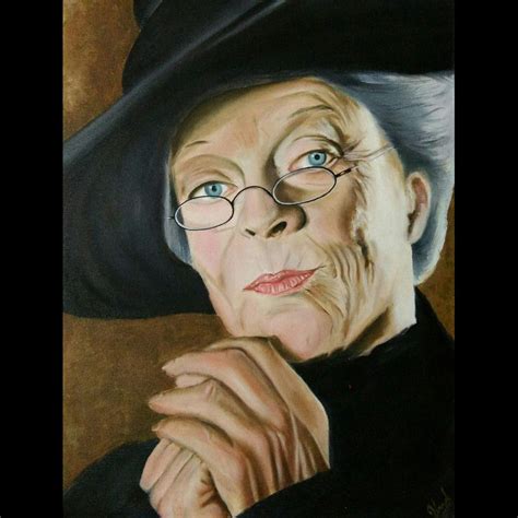 ART armour Real Looks Professor Mcgonagall Oil Painting On Canvas | 12 ...