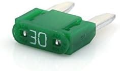 PROTECTRON MINI BLADE FUSE-30 AMP(Pack of 100 Fuses) : Amazon.in ...