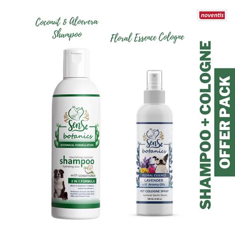 Sense Botanics™ Nourishing Coconut & Aloe Shampoo 200 ml + Cologne 100 ...