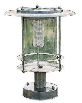 Unique Arts Executive Deck Post Light, Stainless Steel : Amazon.in ...