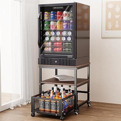 SGOLAN Mini Fridge Stand with Storage, Mini Fridge India | Ubuy