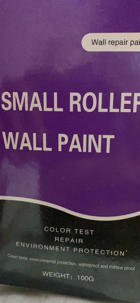 Trupradh Small Roller Brush Wall Repair Tool, Wall Roller Brush Set ...