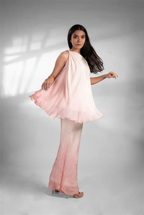 Ombre One shoulder coord – The Ambition Collective