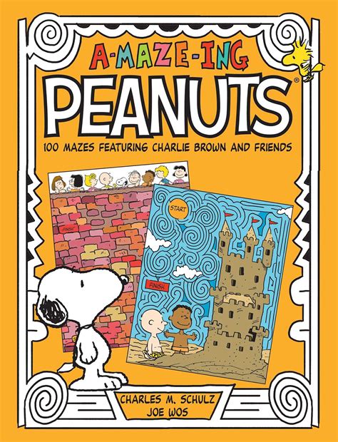 Buy A-Maze-Ing Peanuts: 100 Mazes Featuring Charlie Brown and Friends ...