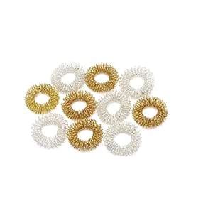 Acupressure Health Care Product Sujok Metal Ring Assorted For Stress ...