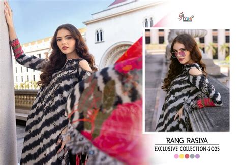 Shree Rang rasiya exclusive collection 2025 catalog Chiffon Duppatta ...