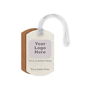 Personalised Travel Tag for Employee Company Logo Luggage Tag Bag Tags ...