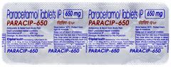 Paracip 650 Tablet – Fever & Pain Relief