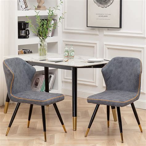 Andeword Modern Upholstered Dining Chairs Set of 2 India | Ubuy