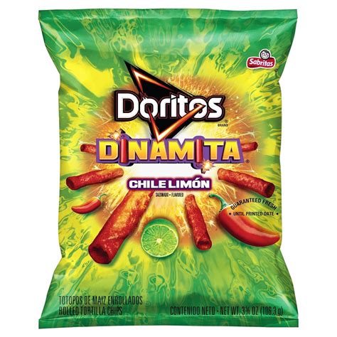 Buy Doritos Dinamita Chile Limon Rolled Flavored Tortilla Chips, 3.75 ...