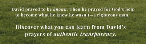 Praying with David: The Heart of Authentic Transparency eBook ...