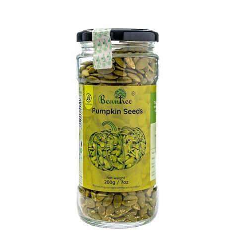 Beantree Foods Roasted and Salted Pumpkin Seeds | Healthy Roasted Seeds ...