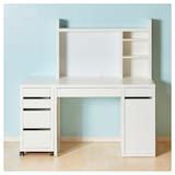 MICKE Desk, white, 105x50 cm. Buy here - IKEA