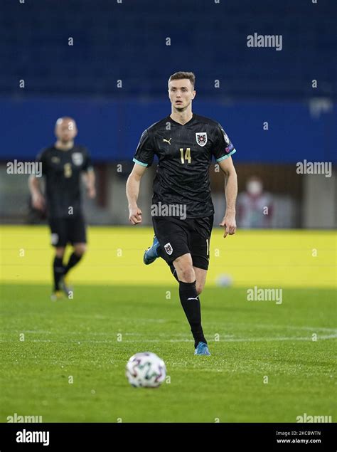 Sasa Kalajdzic of Austria during the World Cup Qualification match ...