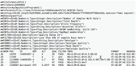 VCF Format Explained 的图像结果