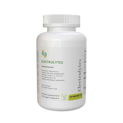 Buy SHARRETS ELECTROLYTES CAPSULES - SUGAR FREE SUPPLEMENT FOR KETO ...