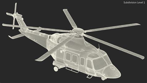 3D AgustaWestland AW139 Helicopter | 3D Molier International