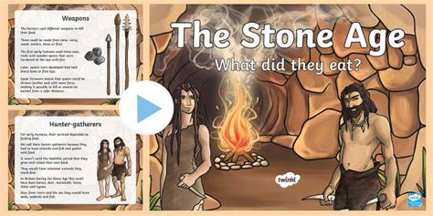 Stone Age Food PowerPoint - Learning Resources - Twinkl