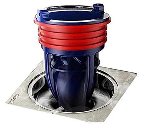 Shower Floor Drain Backflow Preventer One Way Drain Valve Sewer ...