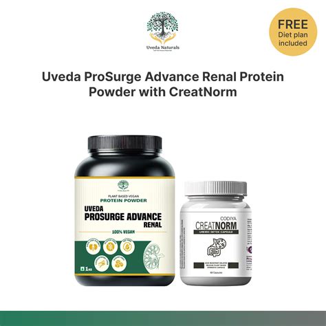 Uveda ProSurge Advance Renal Protein Powder with CreatNorm – Uveda Naturals