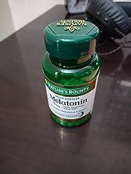 Nature's Bounty Melatonin 3 Mg 240 Quick Dissolve Tablets : Amazon.in ...
