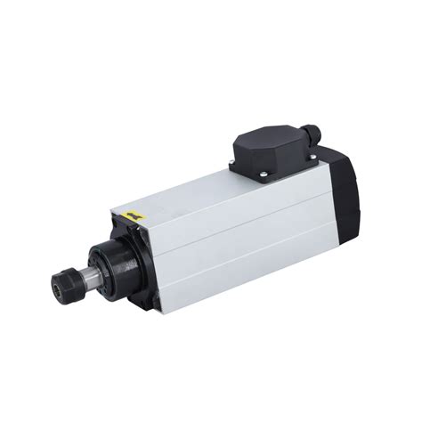 CNC Spindle Motor 3.5 kW, 18000 RPM, 220/380 V, ER20 Air Cooled Square ...