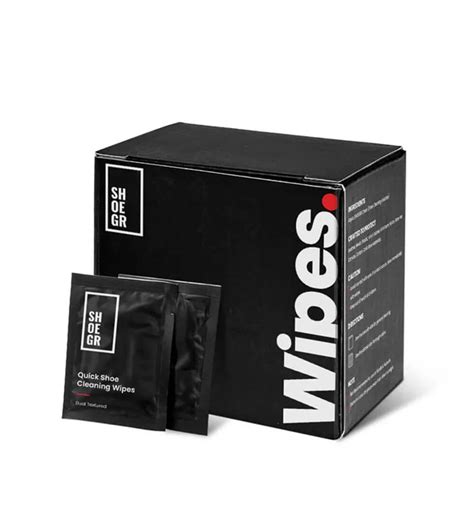 Buy shoes and sneaker cleaning wipes | SHOEGR