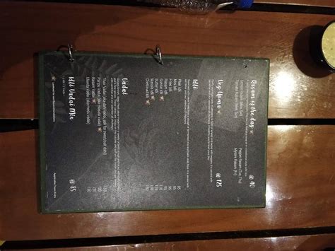 Menu at 22nd Parallel, Vadodara, First Floor Tapan Building Jetalpur ...