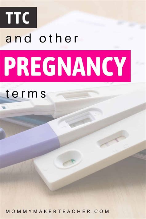 The A-Z of TTC: What These Pregnancy Acronyms Mean - Mommy Maker Teacher