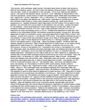Fillable Online popn State Vital Statistics PDF ...