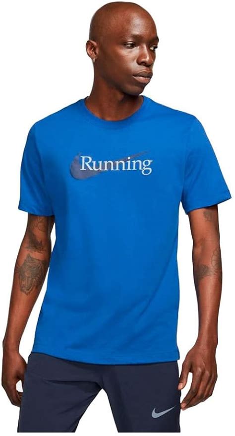 Nike Men’s ‘Running’ Swoosh Logo Dri-Fit Game India | Ubuy