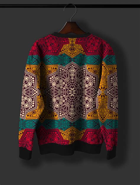 Ethnic Style All Over Printed Sweatshirt #14 – SQUIREHOOD