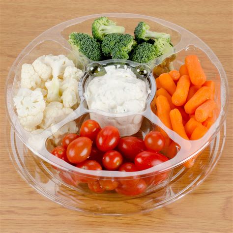 10 Fruit Veggie Tray With Lid 4 Pack Clear Pet | Desertcart INDIA