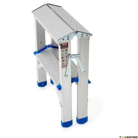 Valex V1500162 Double aluminum staircase 2x2 steps