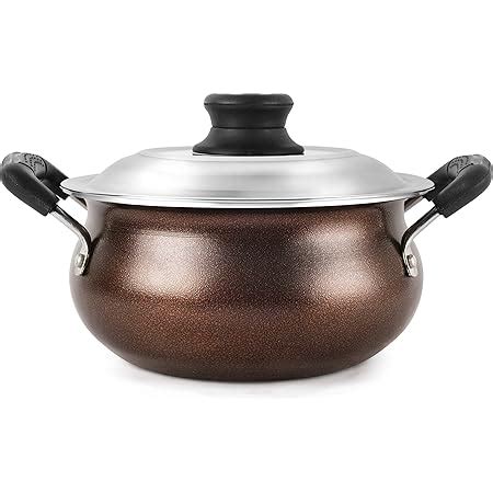 Buy Cello Non Stick Induction Compatible Gravy/Biryani Handi with ...