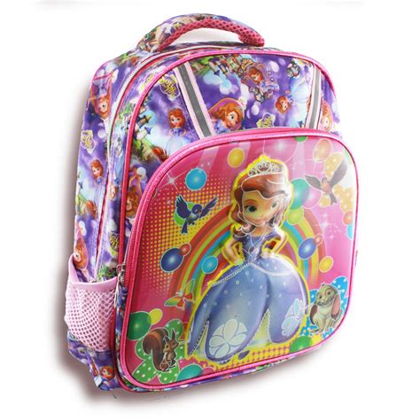 READY STOCK Princess Sofia School Bag Sofia the First Backpack Bag ...
