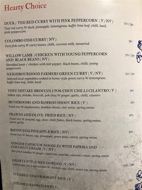 Menu at OKI, Bengaluru, 3A Cross Road