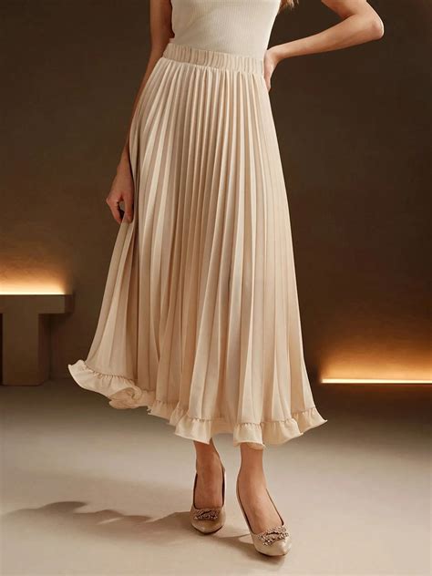 Ruffle Pleated Skirt | Savana | Bestsellers