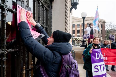 Graduate Employees Organization begins strike on University of Michigan ...