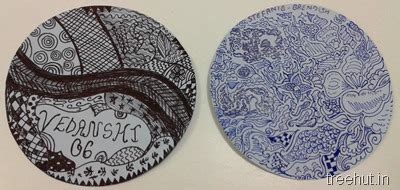 Circle Zentangles by Children