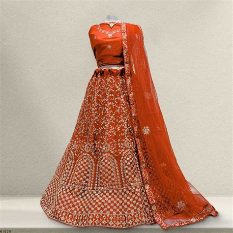 Jodha - Partywear Net Lehenga Choli - JMS Studio