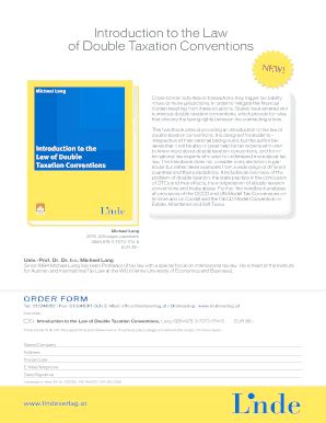 Fillable Online wu ac Introduction to the Law of Double Taxation ...