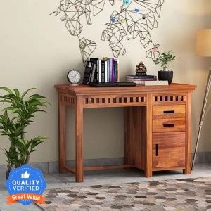 Flipkart Perfect Homes Solid Wood Study Table Price in India - Buy ...
