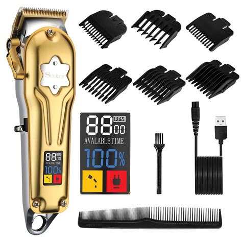 SURKER Hair Clippers Beard Trimmer for Men Professional Hair Trimmer ...