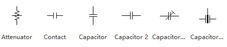 Elektro Symbole, Schaltzeichen zeichnen