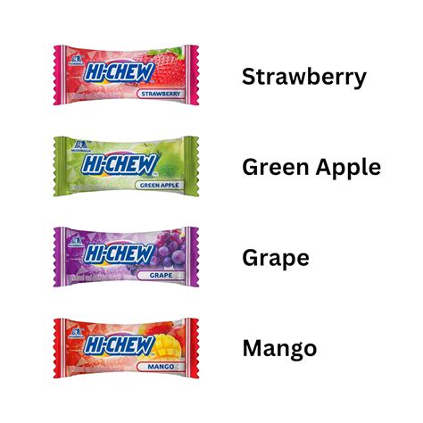 Buy HI-CHEW Gravity Feeder | Individually Wrapped Chewy Candy, 185 ...