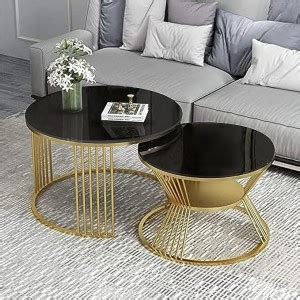 TRADITIONALCRAFT Modern Minimalist Coffee Table, Balcony Coffee Table ...