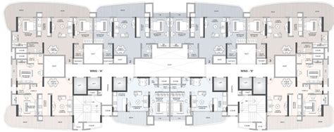 Hubtown Vedant at Sion by Hubtown - Floor Plans, Layout - Dwello