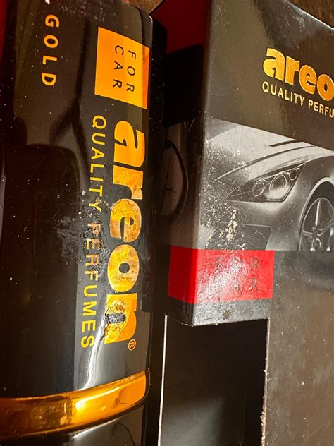 AREON Gold Perfume Car Air Freshener Spray (50 ml) : Amazon.in: Car ...